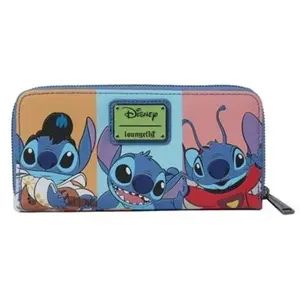 Loungefly Disney Stitch Pochette zippée, multicolore pas cher