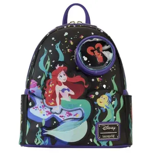 Sac à dos - Disney - Ariel La Petite Sirène - Noir - Mixte - 23x26x11cm