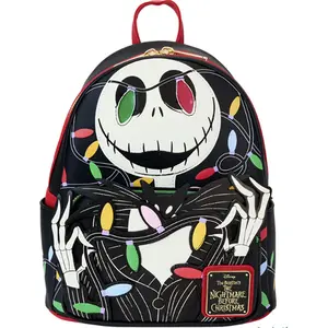 Disney - Tnbc - Sac A Dos - Loungefly - Smiling Jack Light Up- Femme