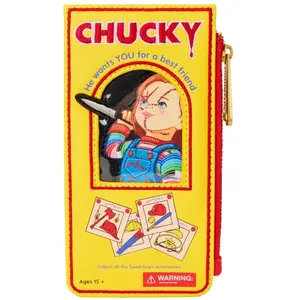 Comparateur de prix : Loungefly Childs Play Chucky Box Porte-carte