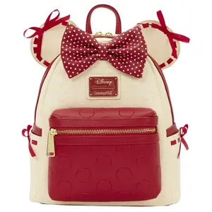 Mini Sac A Dos Loungefly  Disney  Minnie Rock The Dots