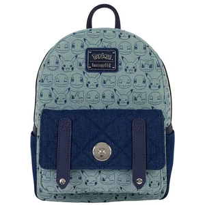 Pokémon Pokemon by Loungefly Mini Rucksack Faux Denim pas cher