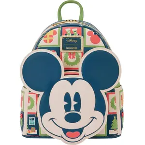Disney - Mini sac à dos Mickey et Minnie Holiday By Loungefly