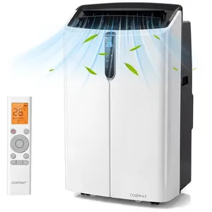 Climatiseur Mobile 12000BTU WiFi COSTWAY R290 5 en 1 RefroidissementVe...