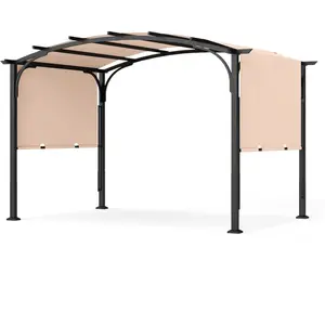 Costway305 x 242 CM Pergola Rétractable Pergola de Jardin Extérieur av... pas cher