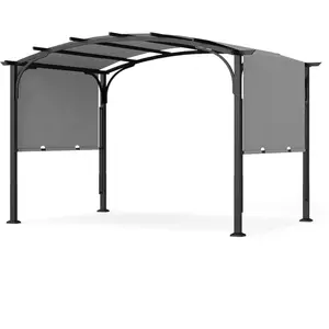 Costway305 x 242 CM Pergola Rétractable Pergola de Jardin Extérieur av... pas cher