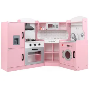 CostwayJeu de Cuisine d'Angle pour Enfants de 3+ Ans en Bois Machine à...Vendu parcostway
