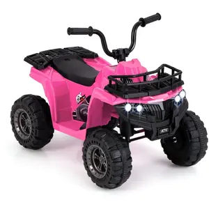 CostwayQuad Électrique pour Enfants ATV 6V avec Démarrage par Bouton U... pas cher