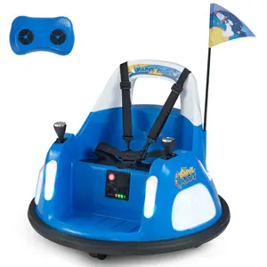 CostwayVoiture Électrique Tournant à 360° pour Enfants 12V Véhicule à ... pas cher