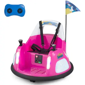 CostwayVoiture Électrique Tournant à 360° pour Enfants 12V Véhicule à ... pas cher