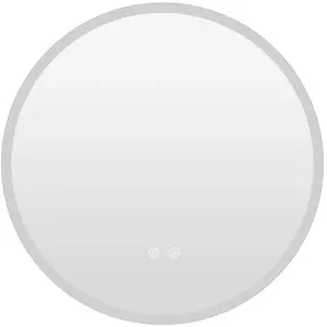 CostwayMiroir de Salle de Bain LED 60cm Miroir de Maquillage à Accroch... pas cher