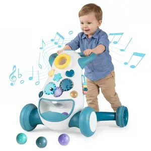 CostwayTrotteur Montessori pour Bébés Jouet Éducatif pour Enfants avec... pas cher