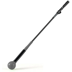 CostwayEntraîneur pour Swing de Golf Bâton d'Entraînement pour l'Échauffement avec Tête Lestée pour la Prise en Main pour Jeunes 80cm Noir pas cher