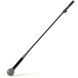 CostwayEntraîneur pour Swing de Golf Bâton d'Entraînement pour l'Échauffement avec Tête Lestée pour la Prise en Main pour Jeunes 100cm Noir pas cher