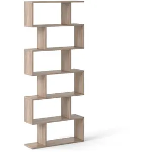 Costway Bibliothèque/Étagère de Rangement à 6 Niveaux-80x23x191 CM de ... pas cher