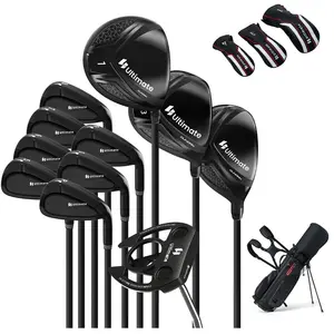 CostwayClubs de Golf avec Support / Driver #1 en Titane 460CC Bois 3 F...Vendu parcostway