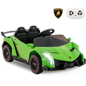 CostwayVoiture Électrique 12V pour Enfant 3+ Ans avec Télécommande 4 R...