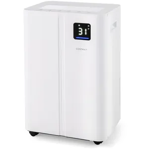 Comparateur de prix : COSTWAY Déshumidificateur 255L Ultra Silencieux - Réservoir : 4 L - 3 ...