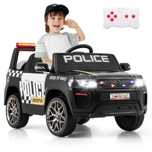 COSTWAY 12V Voiture Électrique Enfant avec Télécommande 24G Musique & ... pas cher