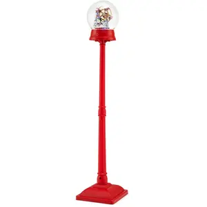 CostwayLampadaire de Noël Musical 150CM sur Pied avec 8 Mélodies Neige... pas cher