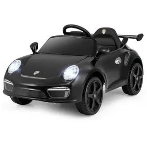 Costway12V Voiture Électrique Porsche sous Licence avec Télécommande M... pas cher