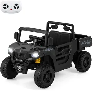 CostwayCamion Benne Électrique 12V avec Benne Basculante Télécommande ...