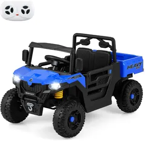 CostwayCamion Benne Électrique 12V avec Benne Basculante Télécommande ...