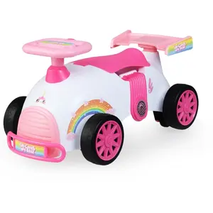 CostwayVoiture à Roulettes pour Enfants Jouet Glissant Pied à Sol avec... pas cher