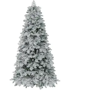 Costway210 cm Sapin de Noël Artificiel Articulé Pré-Éclairé avec 160 B... pas cher