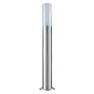 Borne Extérieure 60cm 220V IP65 argent pour Ampoule E27 SilampVendu parkaufland