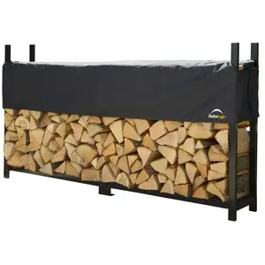 Acier Étagère à bois pour cheminée Stockage de bois - ShelterlogicVendu parkaufland