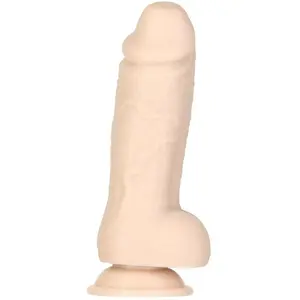 ADDICTION Gode Ventouse avec Testicules Girthy Roman 20,3 cm pas cher