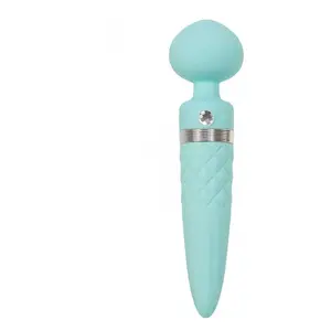 Comparateur de prix : Pillow Talk - Sultry Double vibromasseur - Turquoise