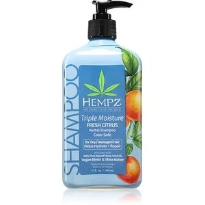 HEMPZ Triple Moisture shampoing hydratant pour cheveux 500 ml pas cher