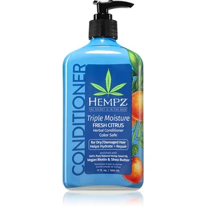 HEMPZ Triple Moisture après-shampoing hydratant pour cheveux 500 ml