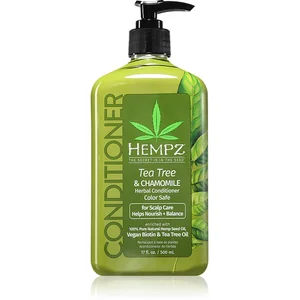 HEMPZ Tea Tree & Chamomile après-shampoing hydratant pour cheveux 500 ...