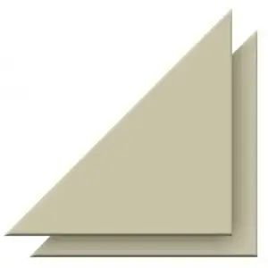 Primacoustic Accent Apex - Panneau de 60 cm Triangle Beige (2Pcs) B pas cher