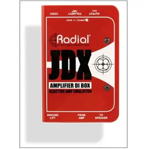 Comparateur de prix : Radial JDX - DI active simulateur de HP