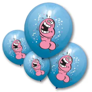 Ozzé Ballons Pénis Bleus pas cher