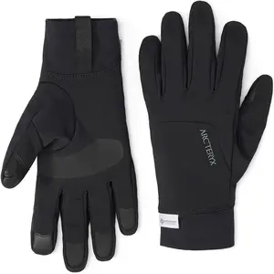 Arc'Teryx - Gants coupe-vent et respirants - Venta Glove Black - Tail... pas cher