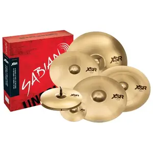 Comparateur de prix : Sabian XSR5006B XSR Complete 10/14/16/18/18/20 Set de cymbales