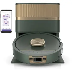 Shark PowerDetect Luxe UV Reveal, robot aspirateur et nettoyeur 2-en-1... pas cher