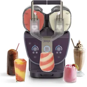 Machine à granités et boissons glacées Ninja SLUSHi Twist - Violet Vio...
