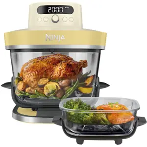 Air Fryer en verre Crispi Pro 7-en-1 Jaune | AS101EUYL 