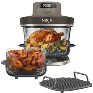 Air Fryer en verre Crispi Pro 7-en-1 - Grill | AS104EUBR 