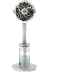 Shark FA300WHEU FlexBreeze Pro Mist Ventilateur sur pied, Couleur:Gris...