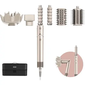 Comparateur de prix : Seche-Cheveux & Styler 5-en-1 Shark FLEXTYLE HD446SLEU 1400 W Beige