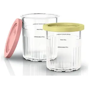 Comparateur de prix : Accessoire de cuisine Ninja 2 pots CREAMi Transparent