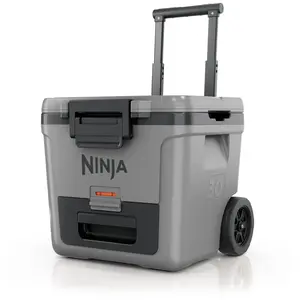 Ninja FrostVault 28 L Glacière roulante avec zone sèche  gris ardoise ... pas cher