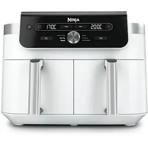 Air Fryer Ninja DualZone MAX 6-en-1 9,5 L Blanc | DZ901EUWH  pas cher